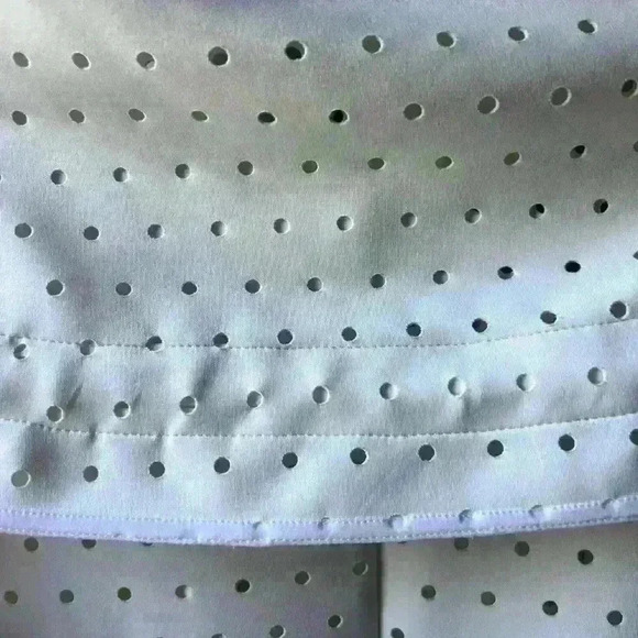 silvia tcherassi Blazer Jacket White Sz m Avant Garde Coquette Long Sleeve - Picture 11 of 11